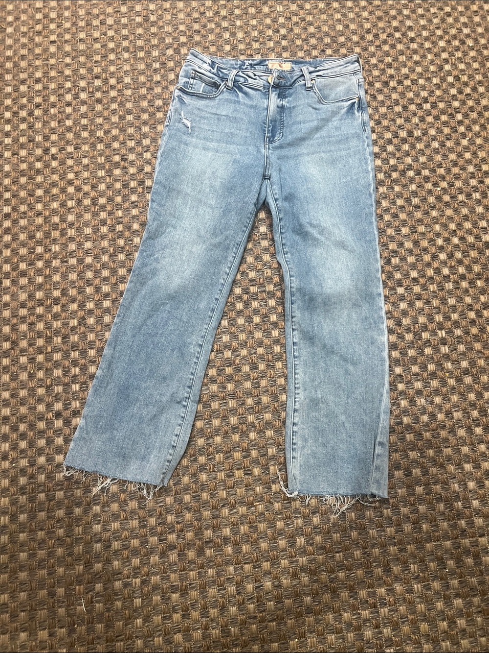 KUT Size 6 Light Blue Women's Straight-Leg Jeans